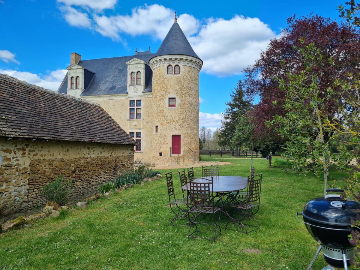 Manoir De La Beuneche - Location Du Manoir Entier Roeze-sur-Sarthe エクステリア 写真